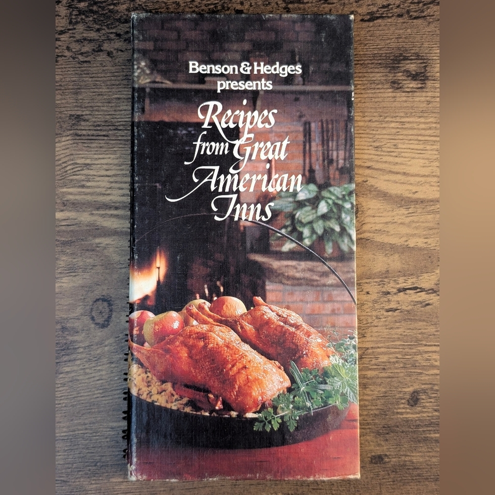 Benson & Hedges Vintage Book Recipes from Great American Inns